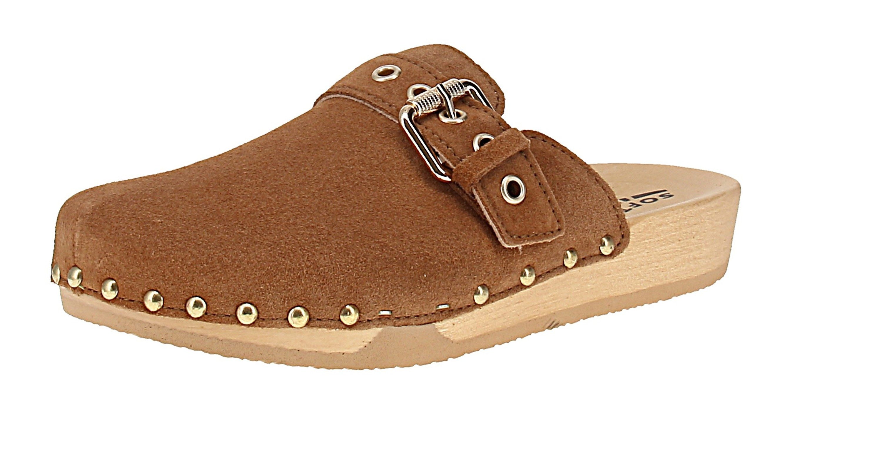 Softclox Softclox S3644 Leslie Kaschmir - Damen Pantolette - 04-Whiskey Pantolette