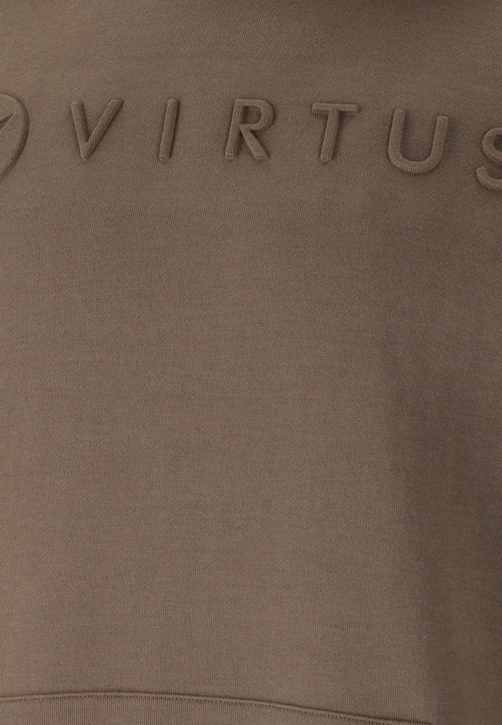 Virtus Kapuzensweatshirt mit grau Baumwoll-Touch Toluo