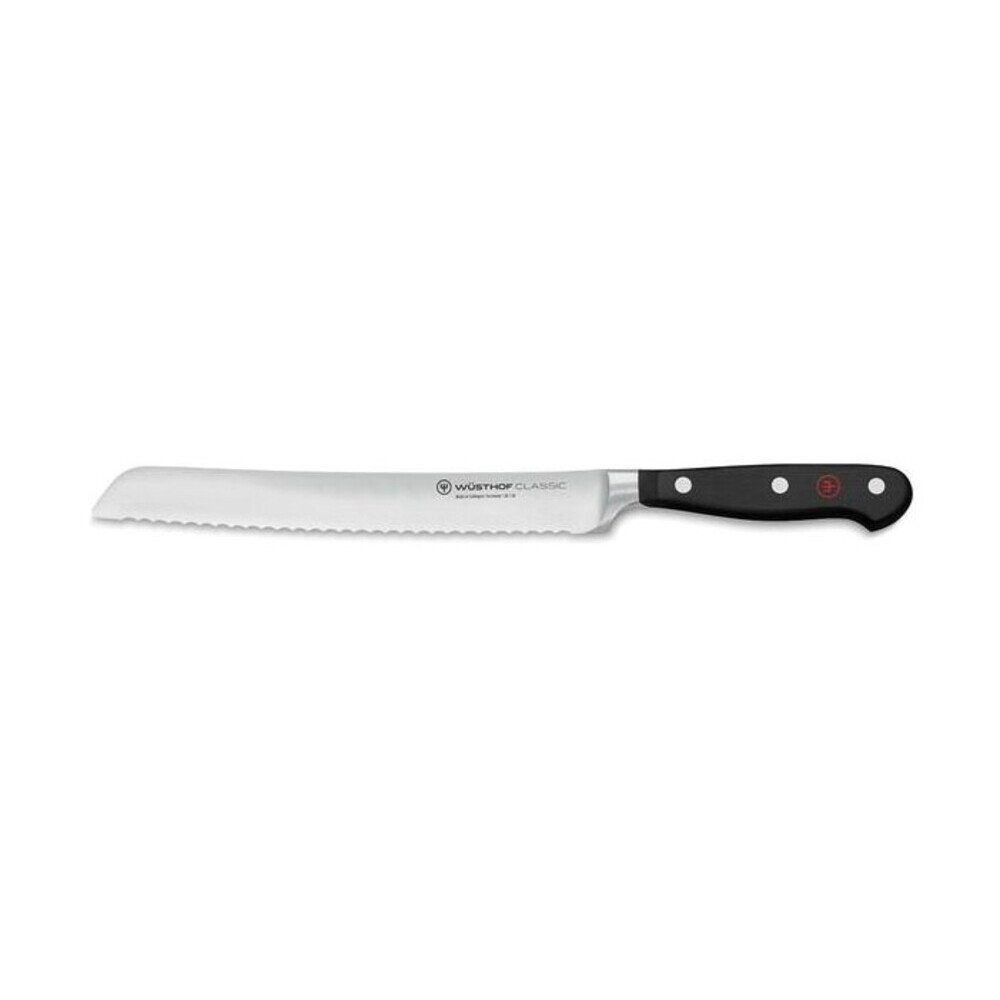 WÜSTHOF Brotmesser Brotmesser Classic 20cm, Brotmesser Classic, 36,50cm, schwarz
