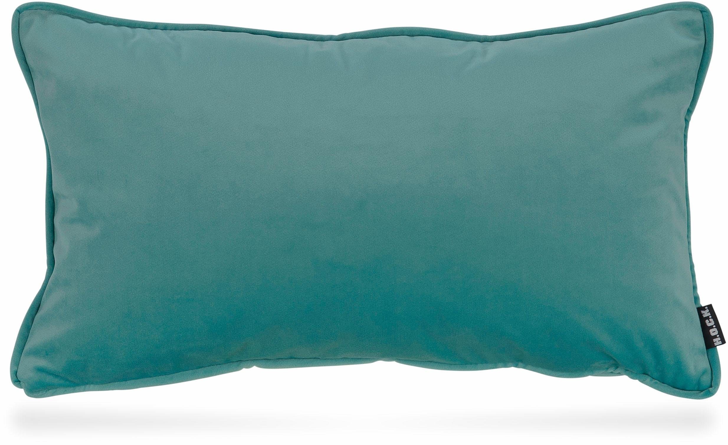 H.O.C.K. Dekokissen Nobile Samt, Kissenhülle mit Füllung, 1 Stück. € 25,69