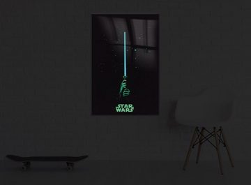 Close Up Poster Star Wars Poster Weapon of the Jedi Glow-In-The-Dark 61 x