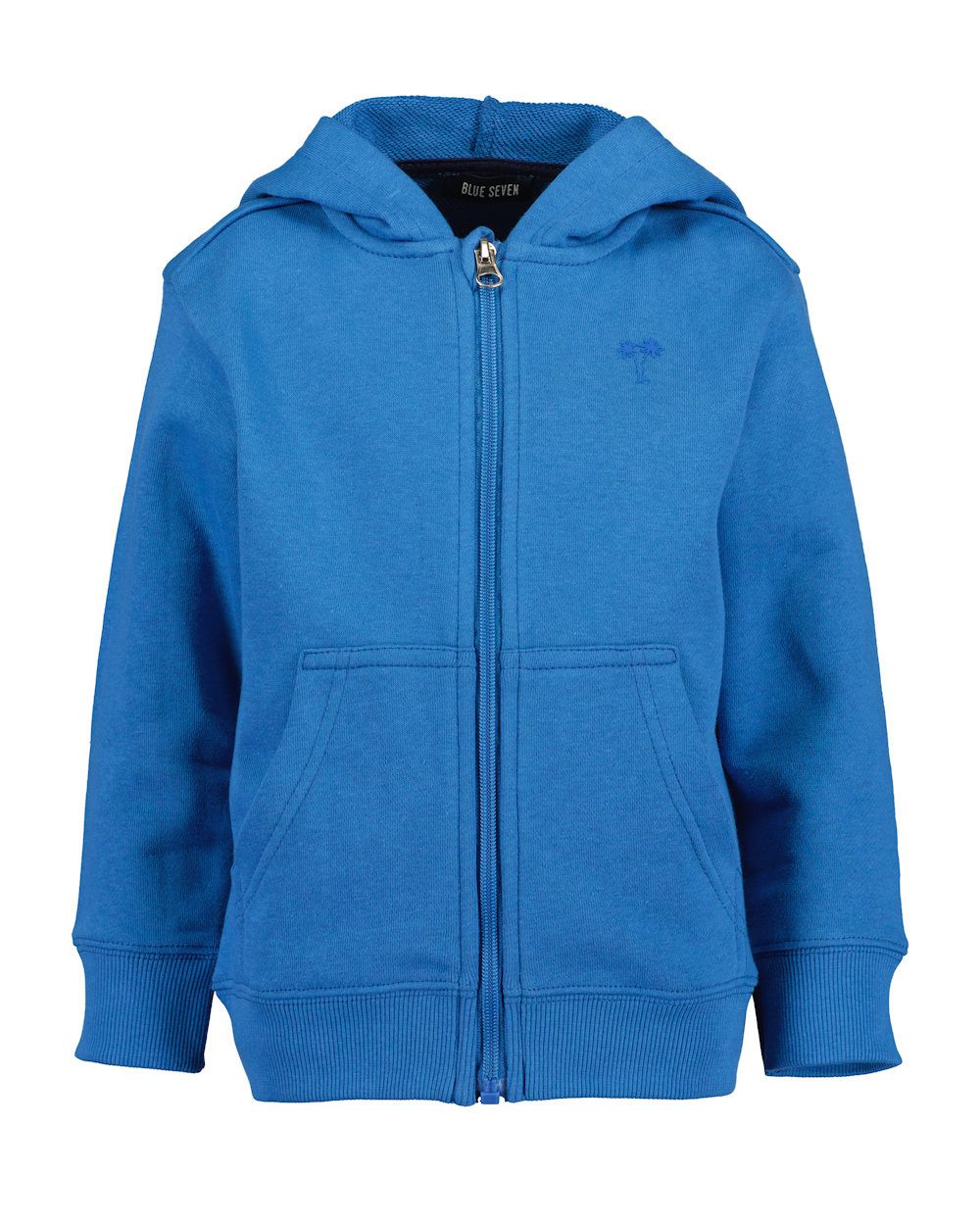 Blue Seven Sweatjacke Blue Seven Jungen Sweatjacke Jacke Kapuze royalblau (1-tlg)