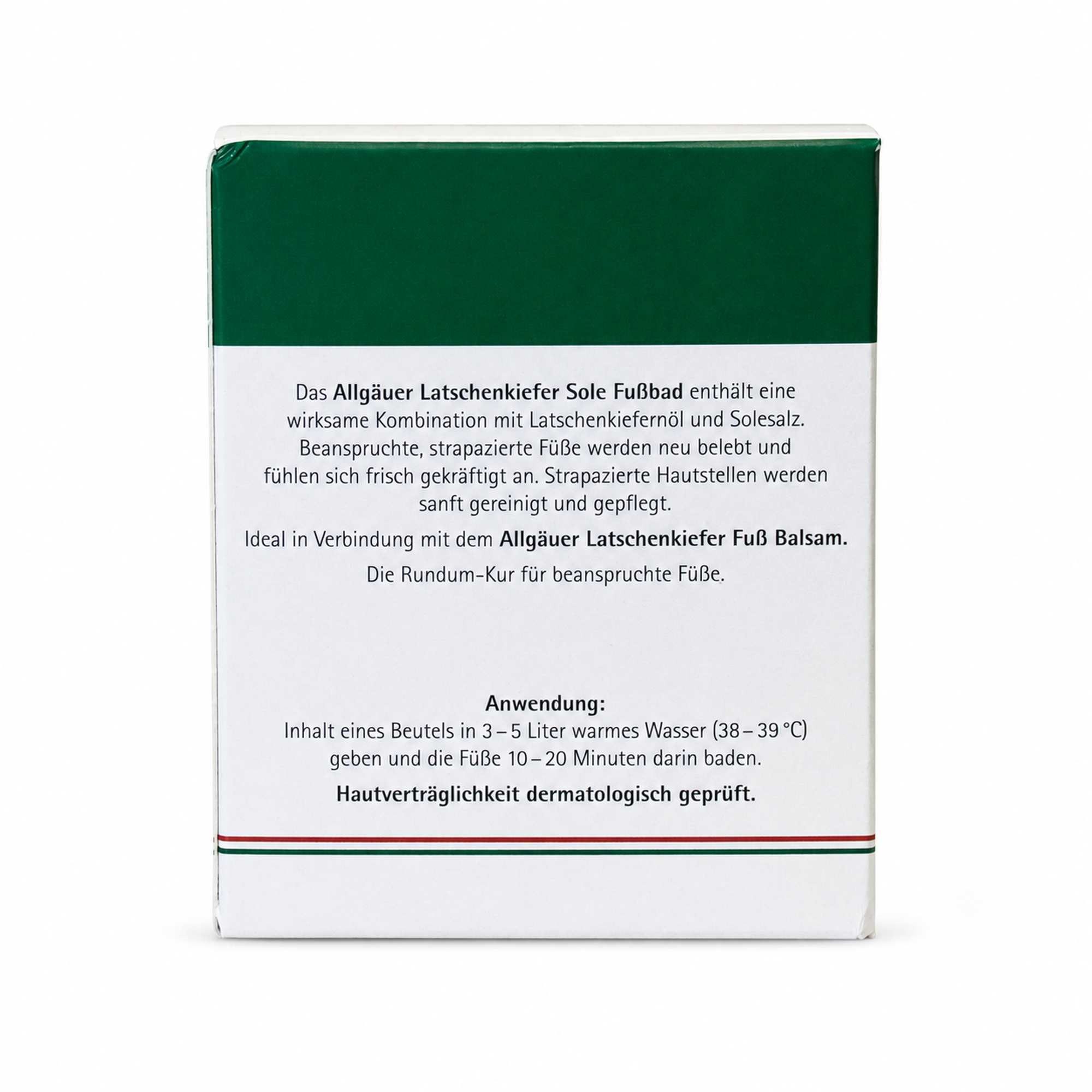Dr. Theiss Naturwaren GmbH Fußbad ALLGÄUER LATSCHENK. Sole Fußbad 10X10g
