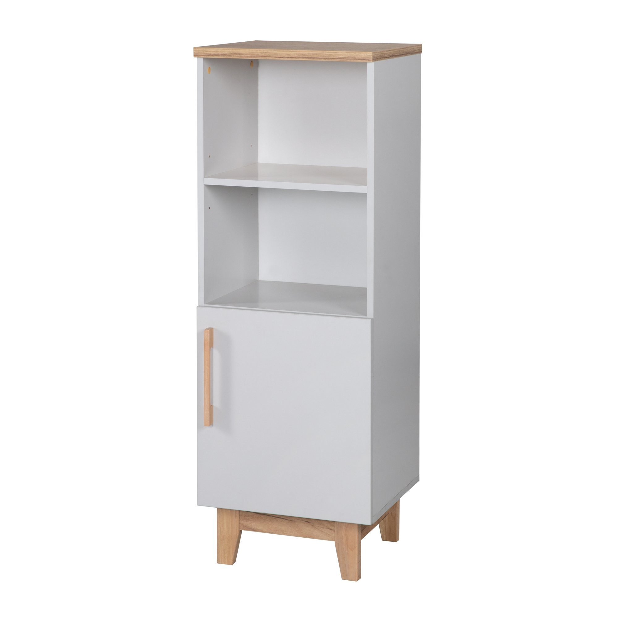 roba® Standregal Caro, Soft-Close-Technik, Lichtgrau / günstig online kaufen
