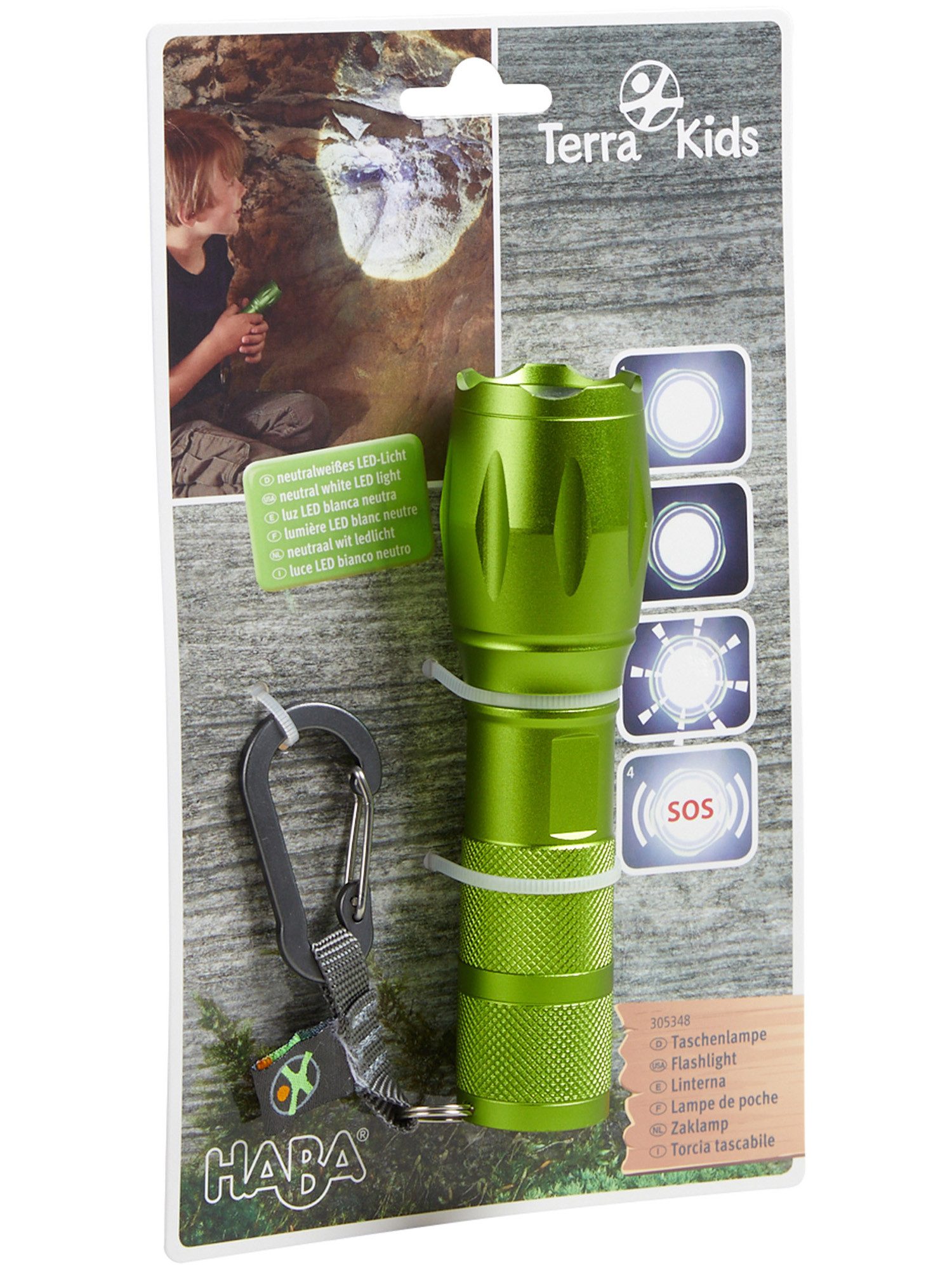 Haba Outdoor-Spielzeug Terra Kids Taschenlampe, unisex neutral günstig online kaufen