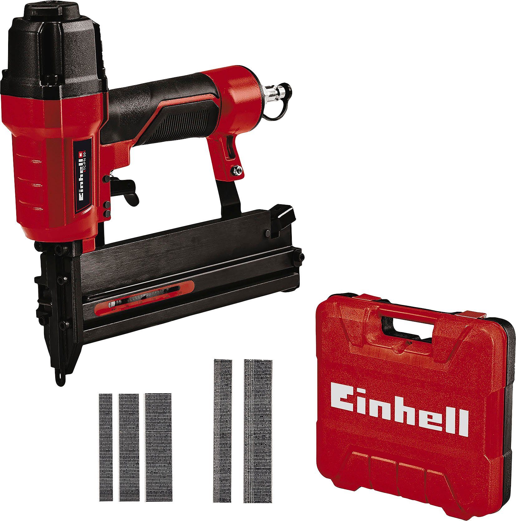 Einhell Druckluft-Tacker TC-PN 50, 8,3 bar, inkl. Zubehör und Transportkoffer