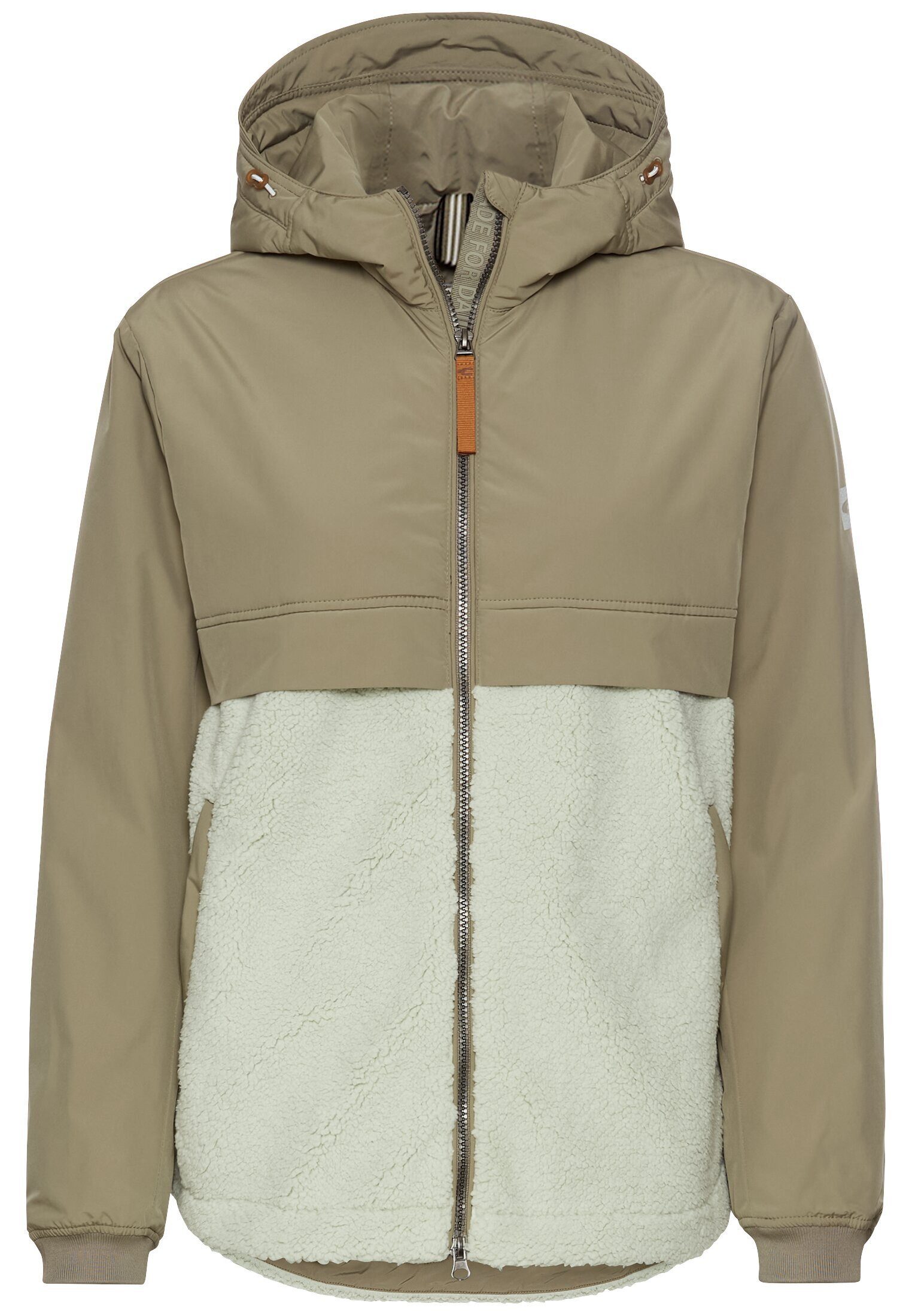Outdoorjacke mit Kapuze Langarm