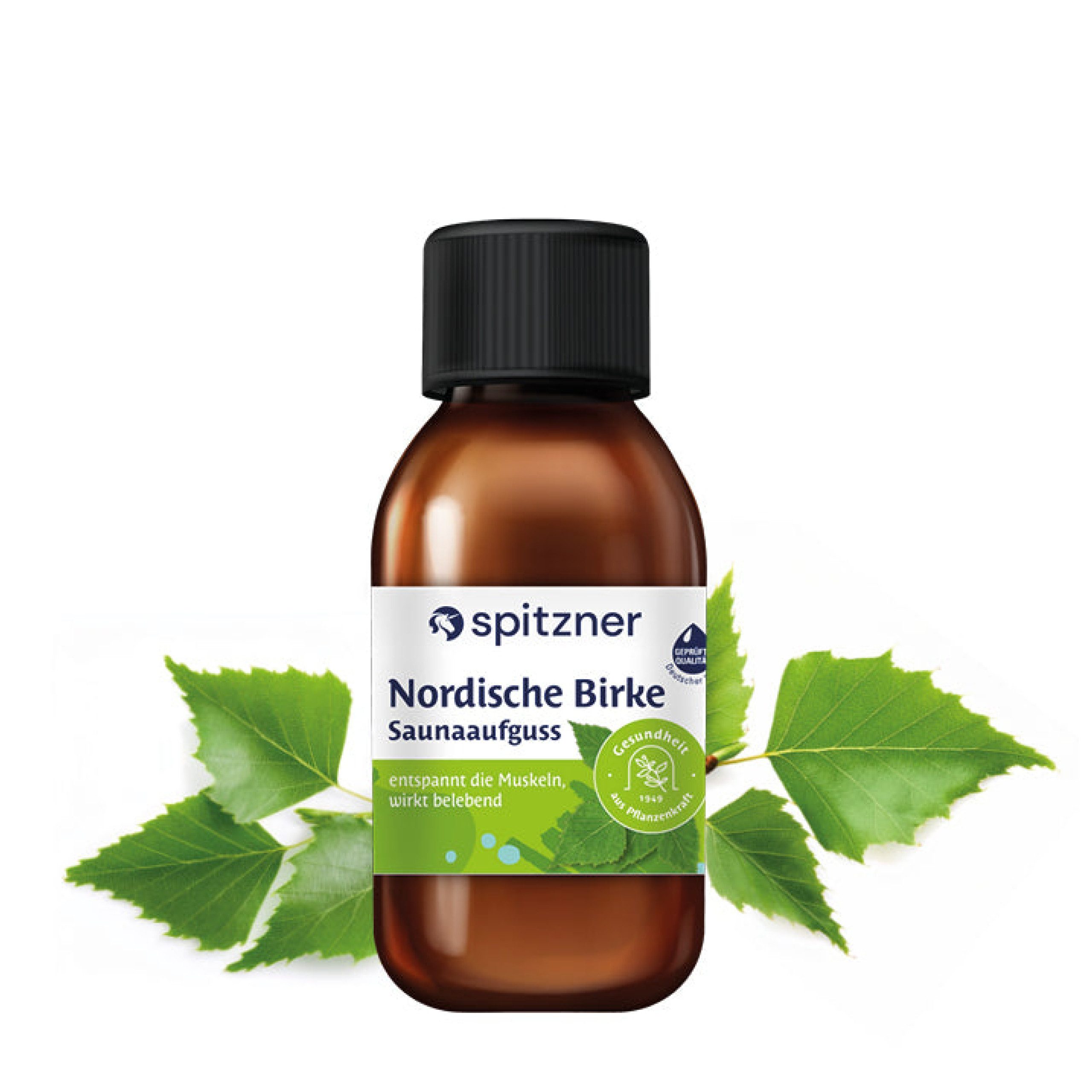 Spitzner Aufgusskonzentrat Spitzner Saunaaufguss Nordische Birke 125 ml Hydro Sauna Aufguss