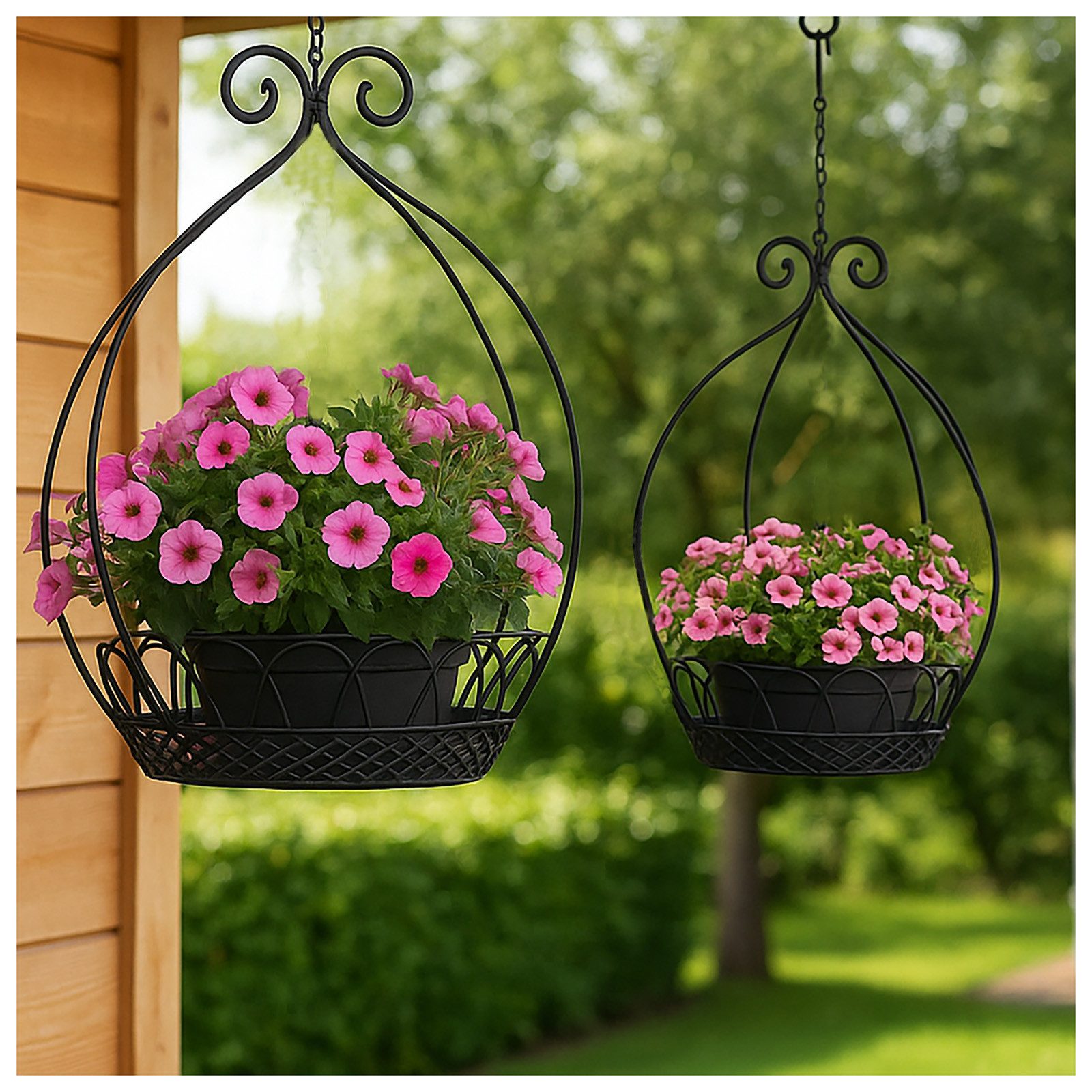 HTI-Living Blumentopf Blumenampel 2er Set Metall günstig online kaufen