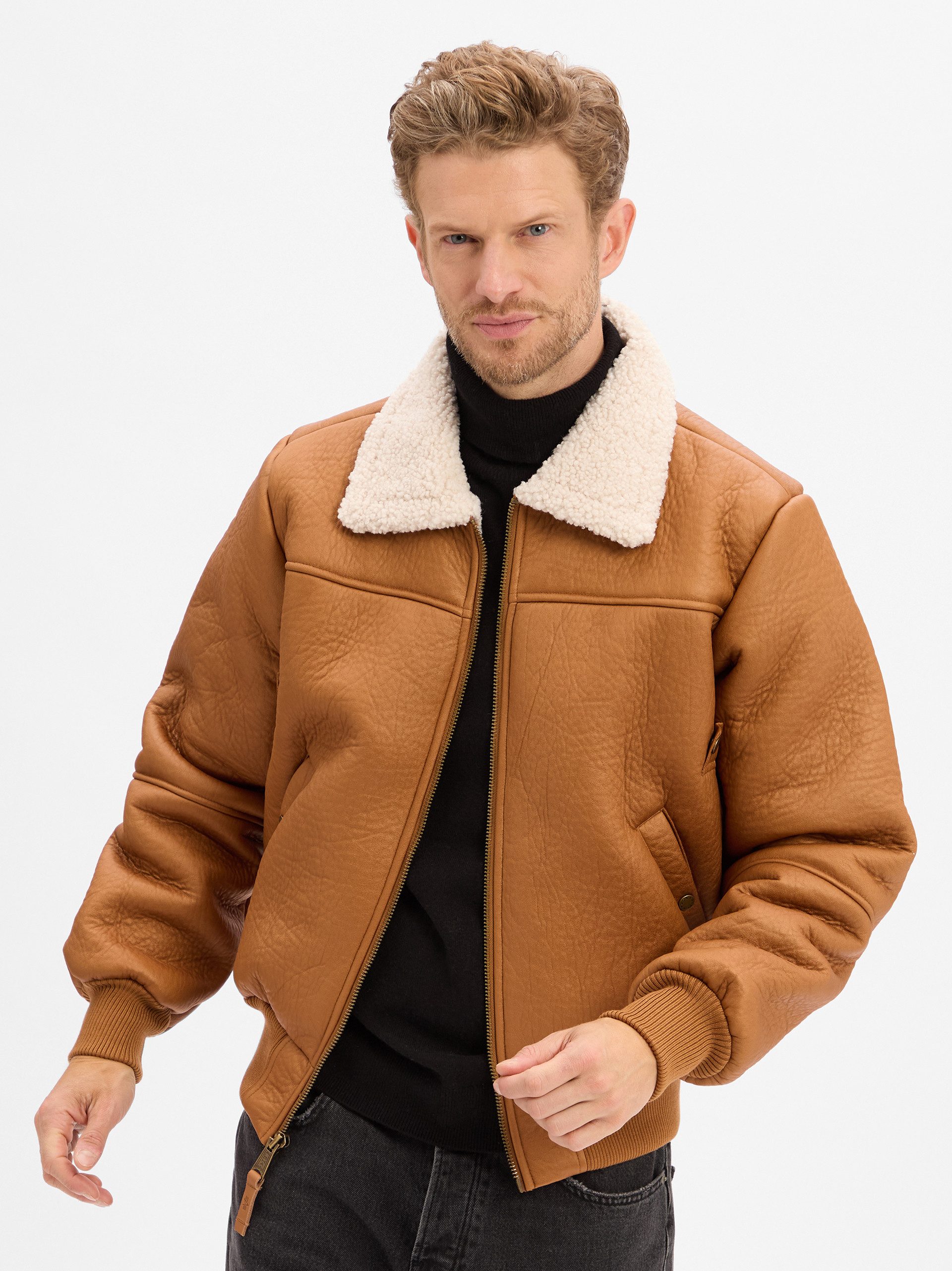 Alpha Industries Lederjacke günstig online kaufen