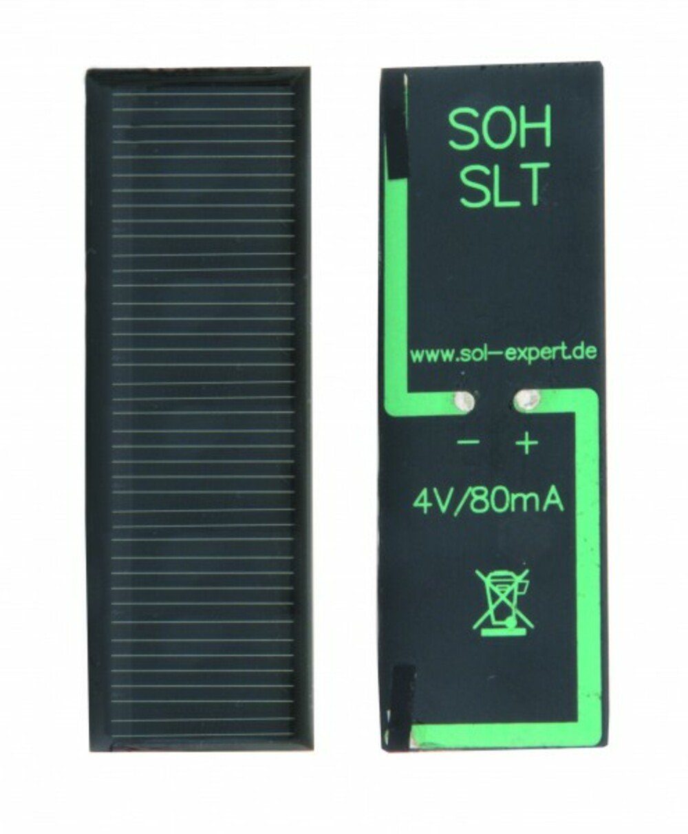 SOL-EXPERT group Modellbausatz Solarzelle 4 V / 80 mA - mit Lötanschluß