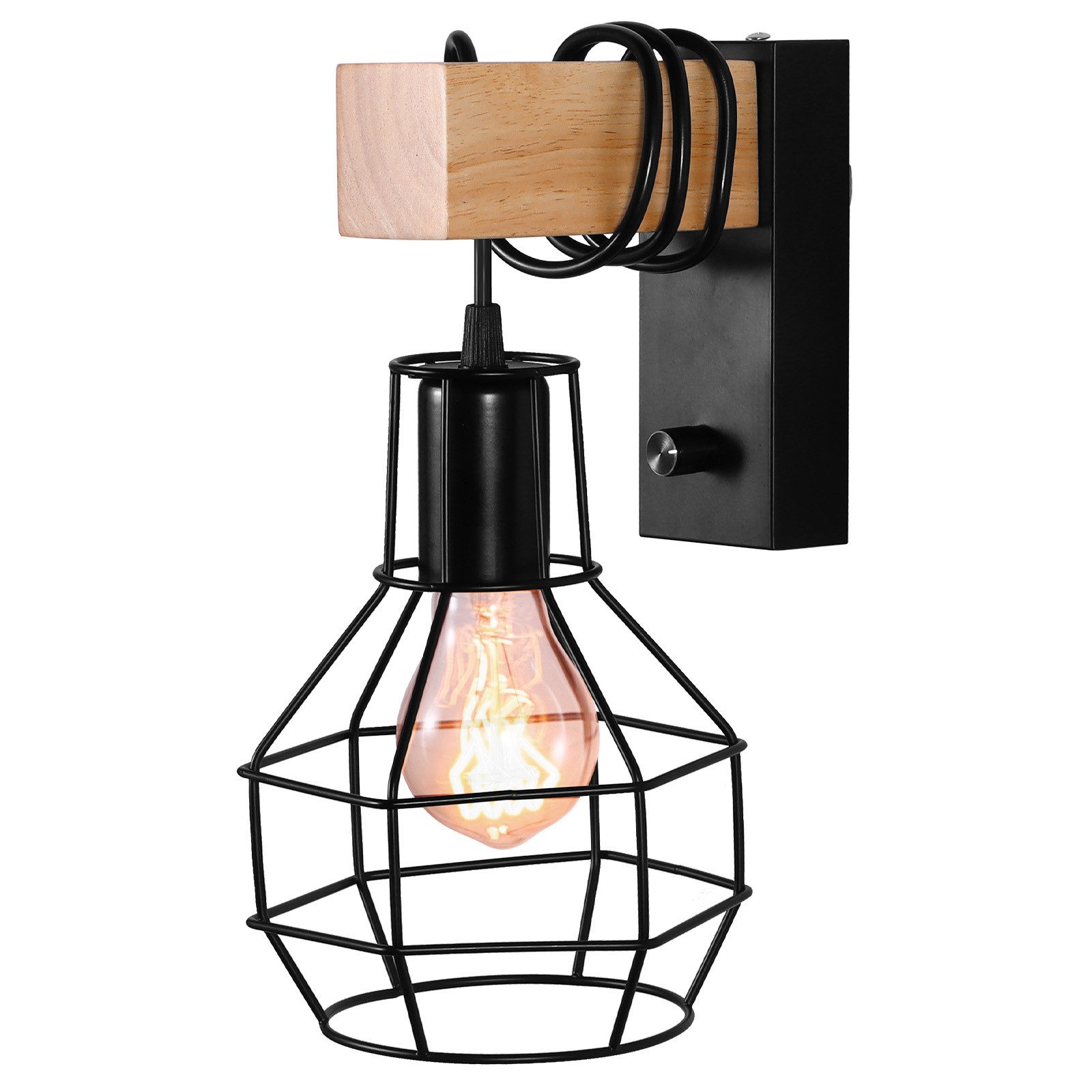 BlingBin Wandleuchte E27 Wandlampe Innen Wandleuchte günstig online kaufen