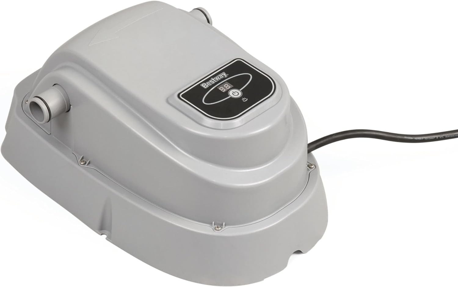 Bestway Poolroboter Flowclear Poolheizung, 2.800 W, Digital gesteuerte Poolheizung mit Soft-Touch-Bedienfeld