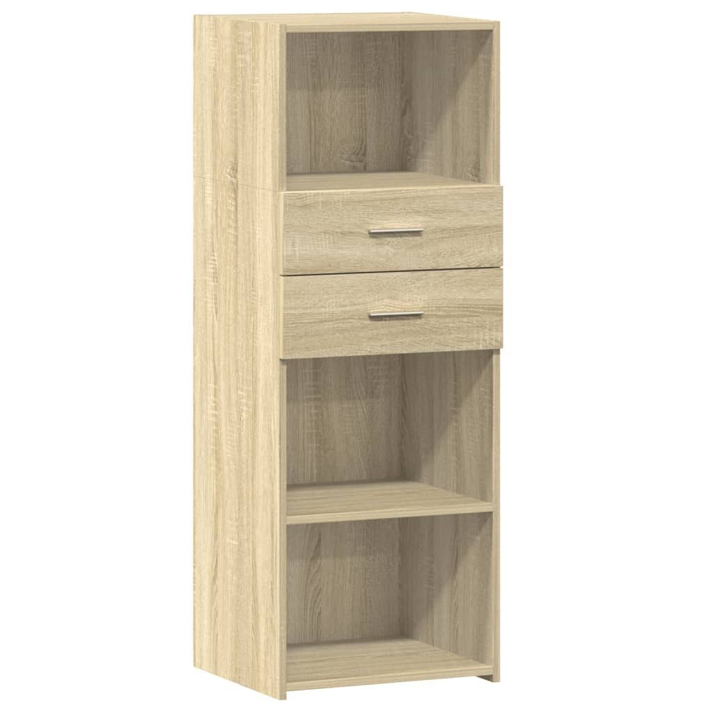 vidaXL Highboard Highboard Sonoma-Eiche 45x42,5x124 cm günstig online kaufen