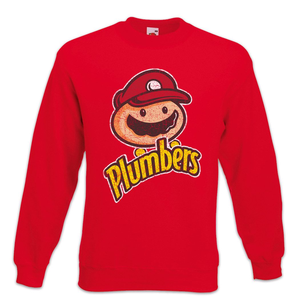 Sweatshirt Super Plumbers Sweatshirt Klempner Installateur Mario Gas Geek Nerd
