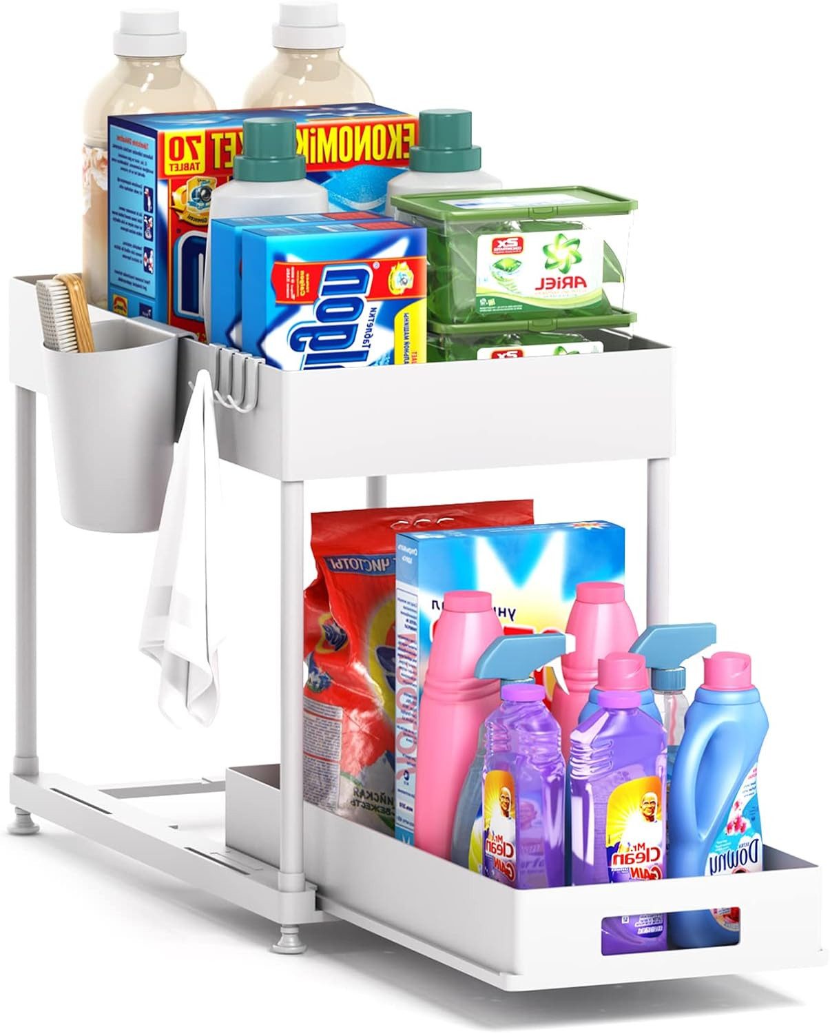 Refined Living Ablageregal Waschbecken Regal, Küchenschrank Organizer, Spül günstig online kaufen