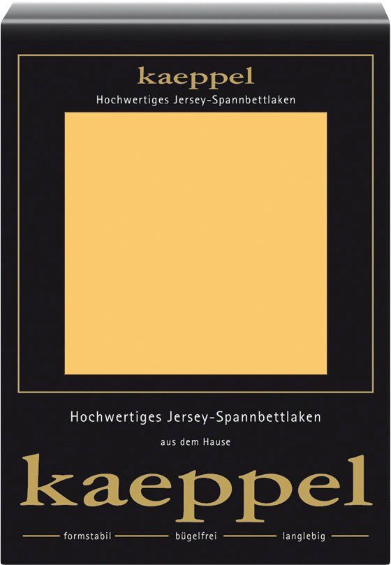 Kaeppel Spannbettlaken Single Jersey Mako Elasthan, günstig online kaufen