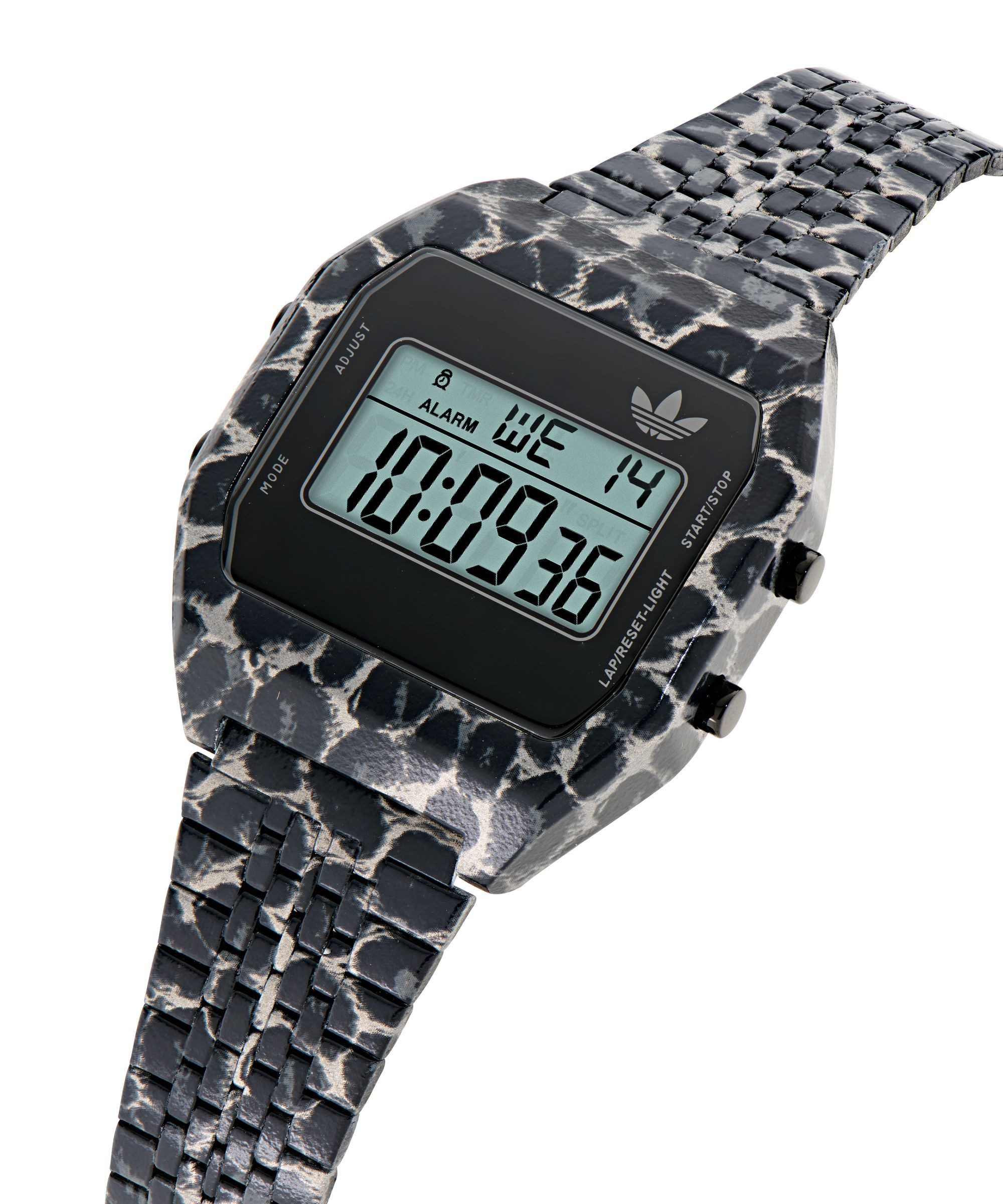 adidas Originals Digitaluhr Digital Two AOST260322I, Quarzuhr, Armbanduhr, Damenuhr, Herrenuhr, Edelstahlarmband, digital