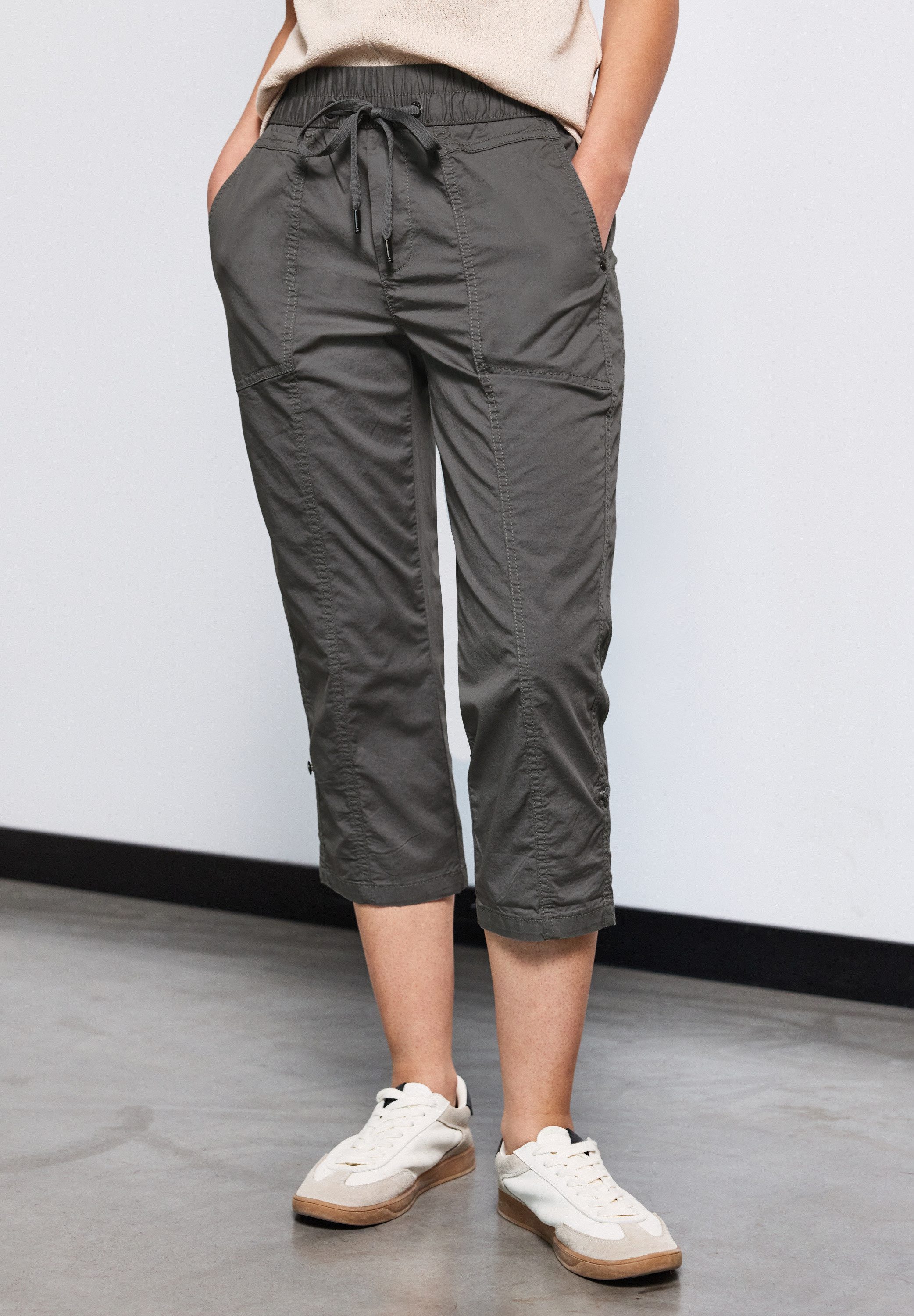 STREET ONE 3/4-Hose, Middle Waist günstig online kaufen