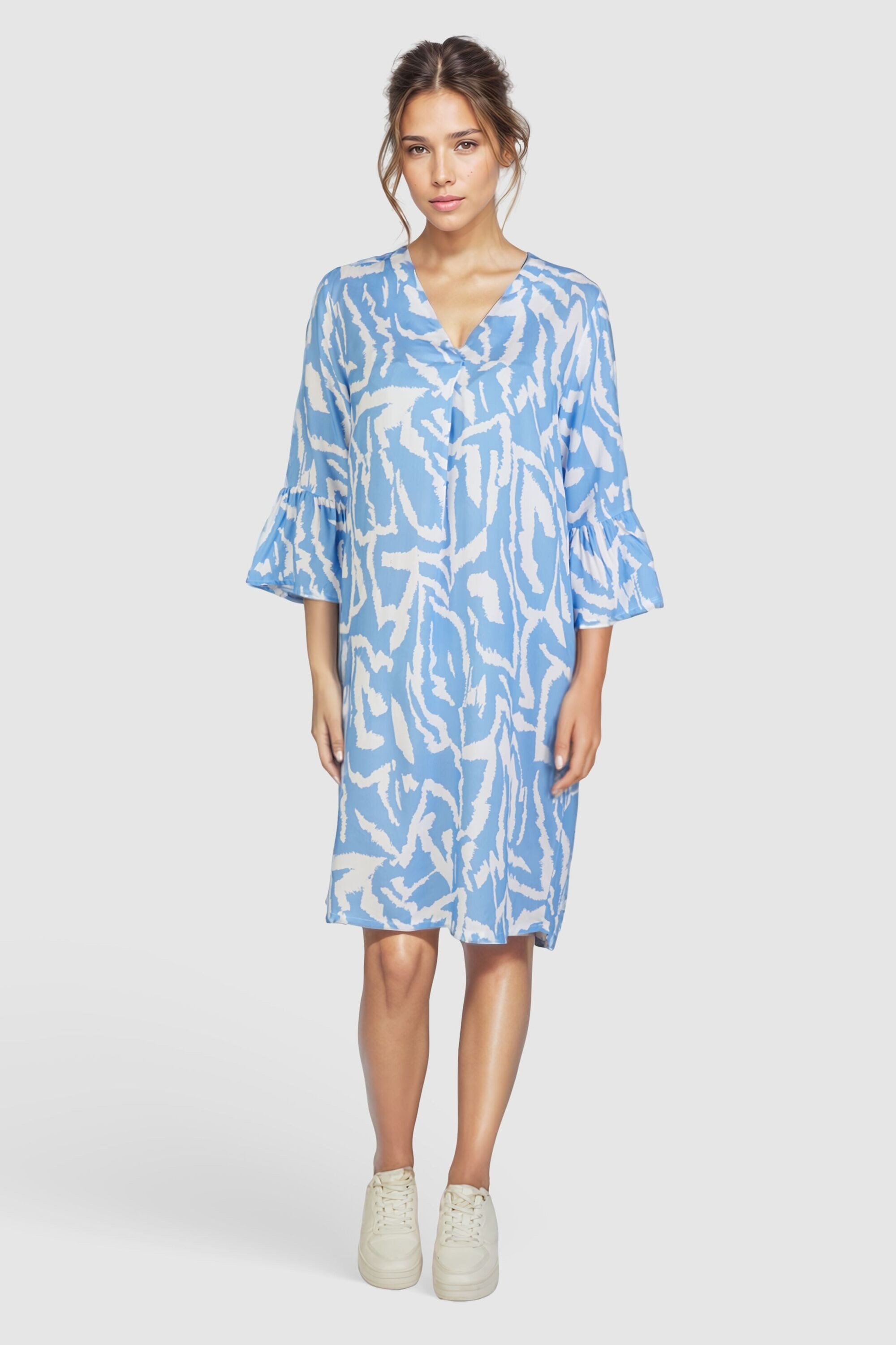 NAVIGAZIONE Jerseykleid (1-tlg) mit Allovermuster