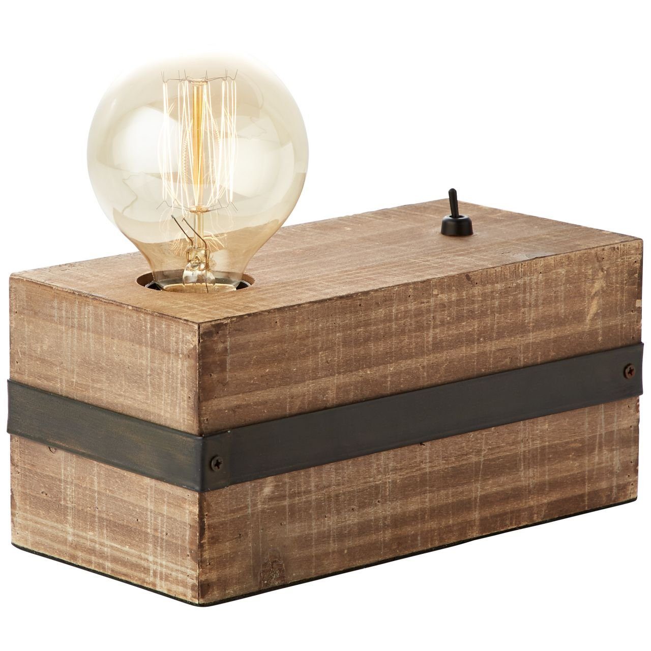 Brilliant Tischleuchte Woodhill, ohne Leuchtmittel, Tischlampe günstig online kaufen