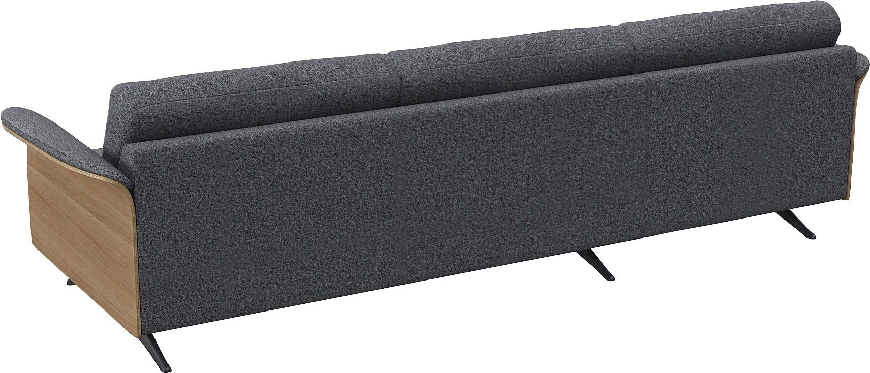 FLEXLUX Ecksofa Glow, super bequem durch hochwertigem Sitzaufbau mit Federkern, L-Form, Modernes skandinavisches Design
