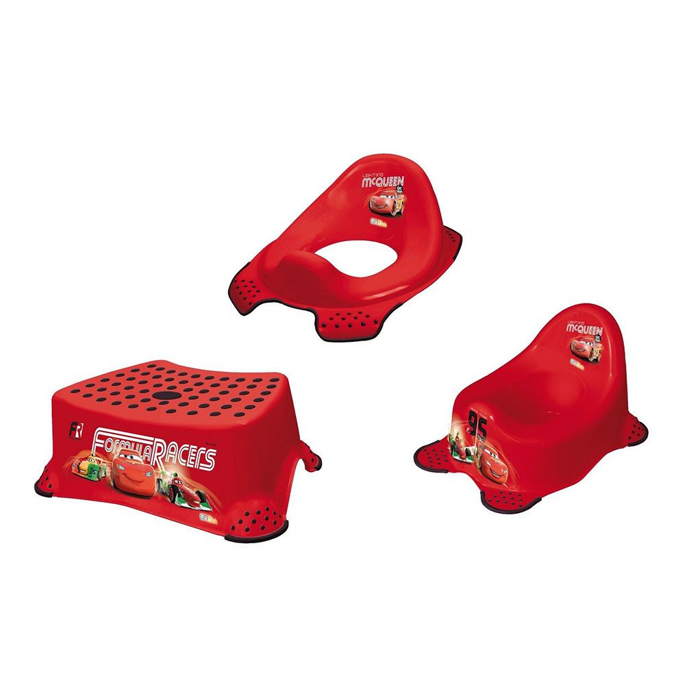 Tritthocker Disney Cars Set 3-tlg. Topf WC-Aufsatz + Hocker