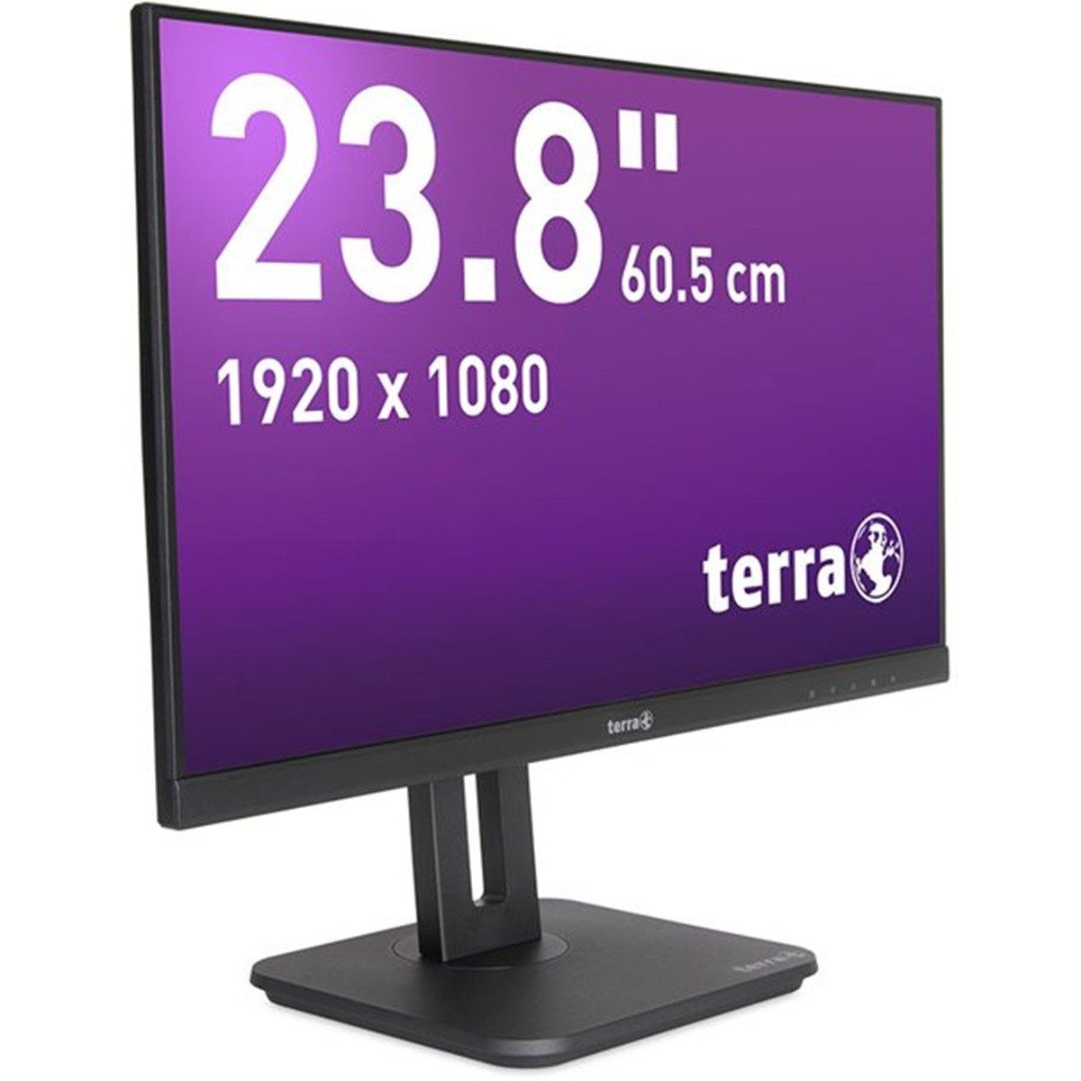 TERRA TERRA LCD/LED 2448W PV V4, 23,8 Zoll Full-HD Monitor, 144Hz, Pivot LCD-Monitor (60.5 cm/23.8 ", 1920 x 1080 px, IPS, DisplayPort, HDMI, USB-C, VESA, Pivot)