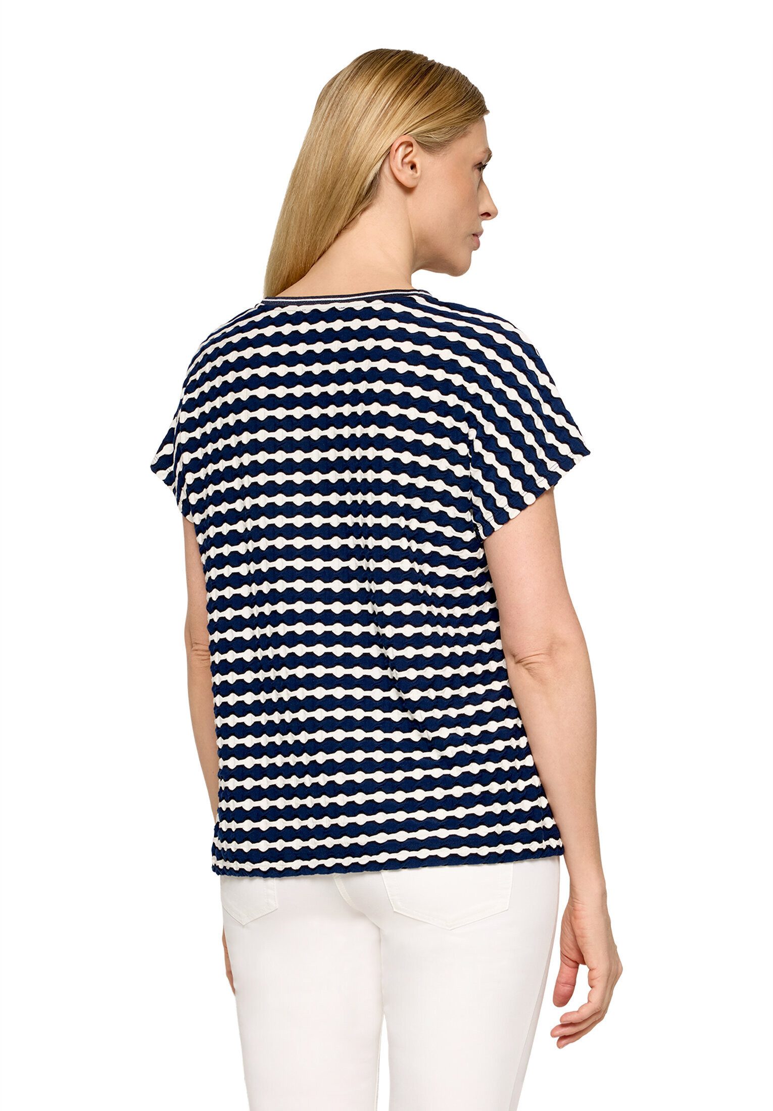 Betty Barclay Kurzarmshirt Damen mit Tunnelzug (1-tlg)