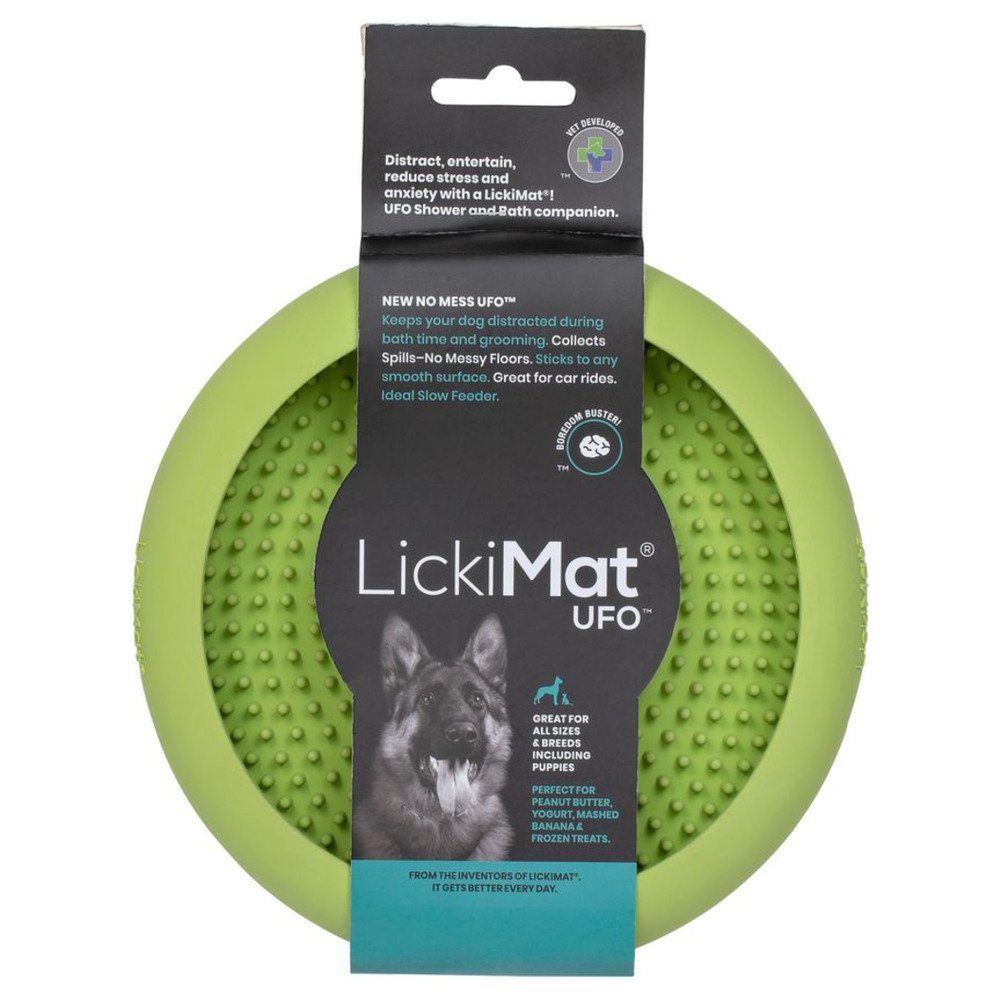 LickiMat Futternapf UFO green