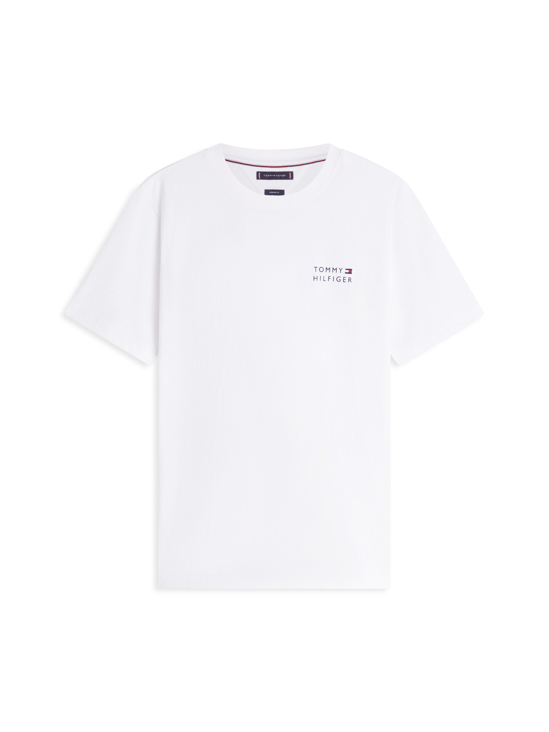 Tommy Hilfiger T-Shirt BRAND LOVE EMBRO STACK mit großem Rückenprint, regular fit – Bild 4 von 5