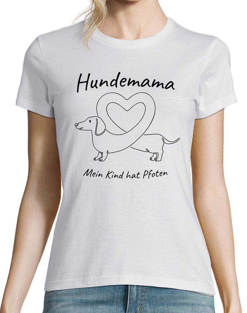 Youth Designz Print-Shirt Hundemama Damen T-Shirt günstig online kaufen