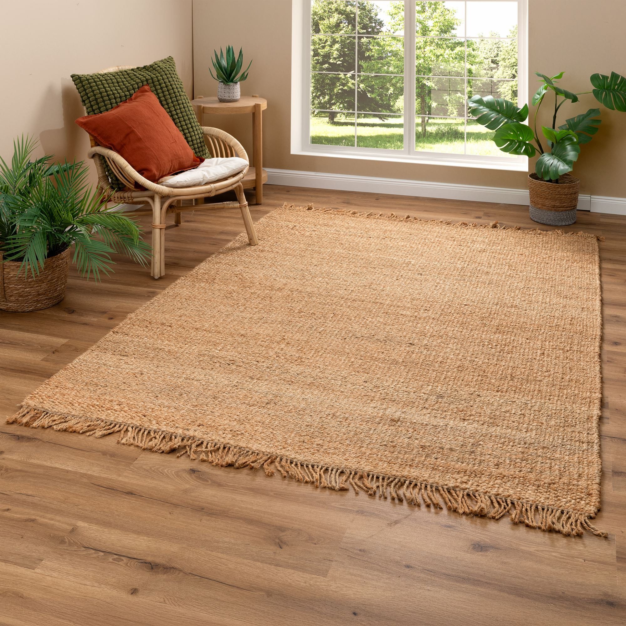 Steffensmeier Teppich Goa Double Face, Rechteckig, Jute günstig online kaufen