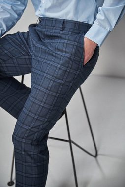 Next Anzughose Anzug mit Karomuster: Hose – Tailored Fit (1-tlg)