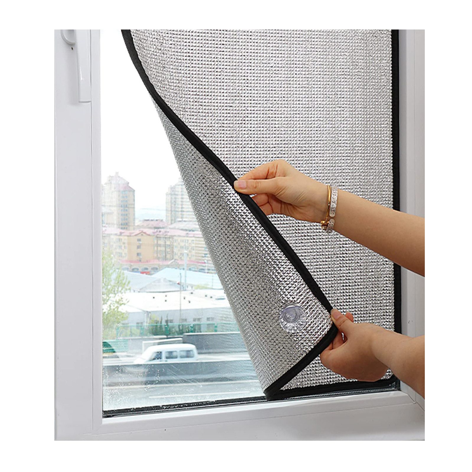 Auledio Sonnenschutz-Fensterfolie Wärmeschutz-Fensterfolie, UV-Schutz, Refl günstig online kaufen