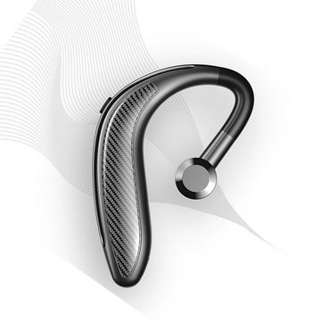 LeiGo In-Ear-Kopfhörer,Einseitige Kopfhörer,Bluetooth,Schwarz Bluetooth-Kopfhörer (Ultra-lange Standby-Zeit)