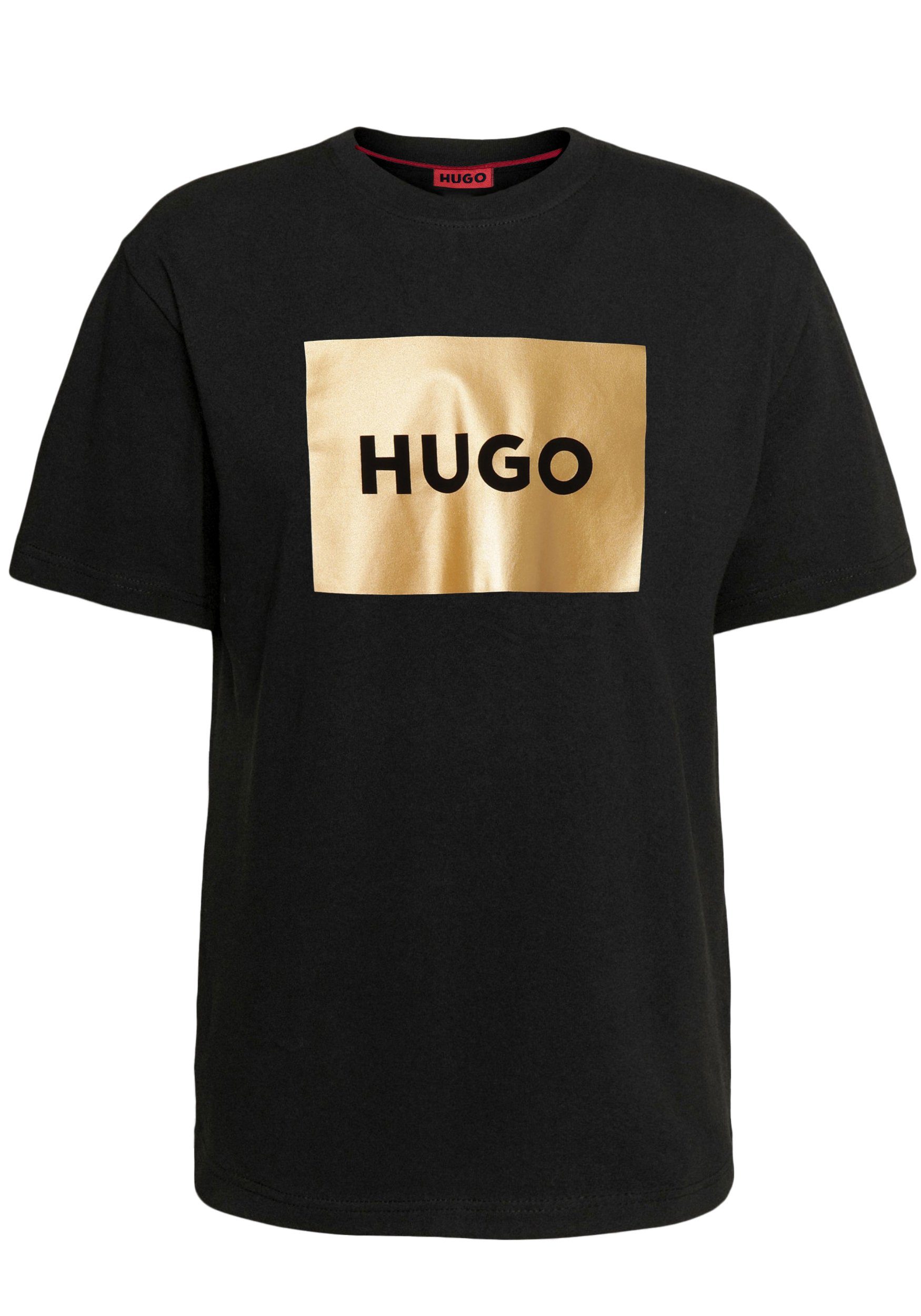 Herren Print auf Brust Dulive_G HUGO Hugo T-Shirt Boss Logo der Shirt