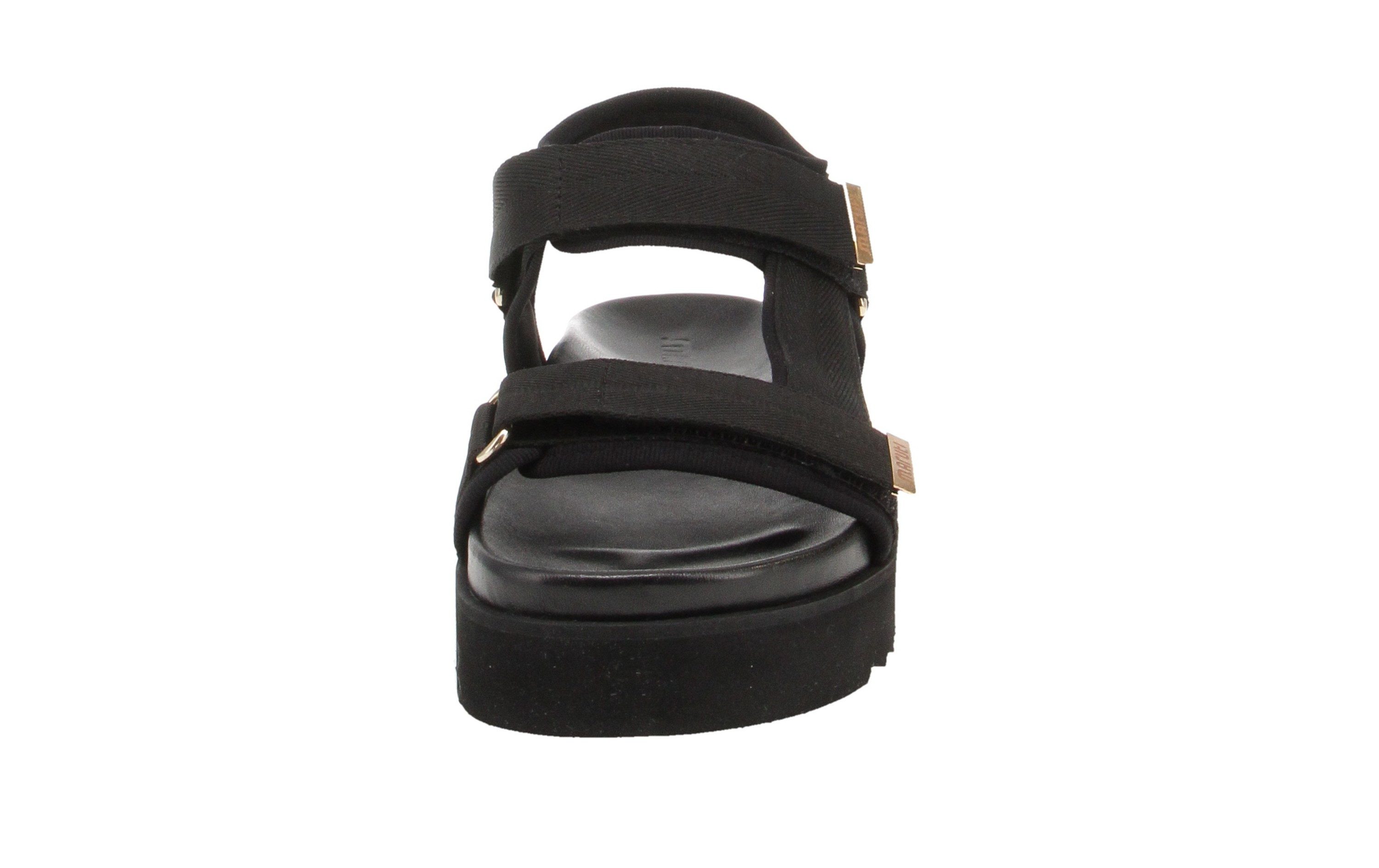 Maruti Maruti 66.1653.01-A00 Beau Textile - Damen Schuhe Sandaletten - Black Sandale