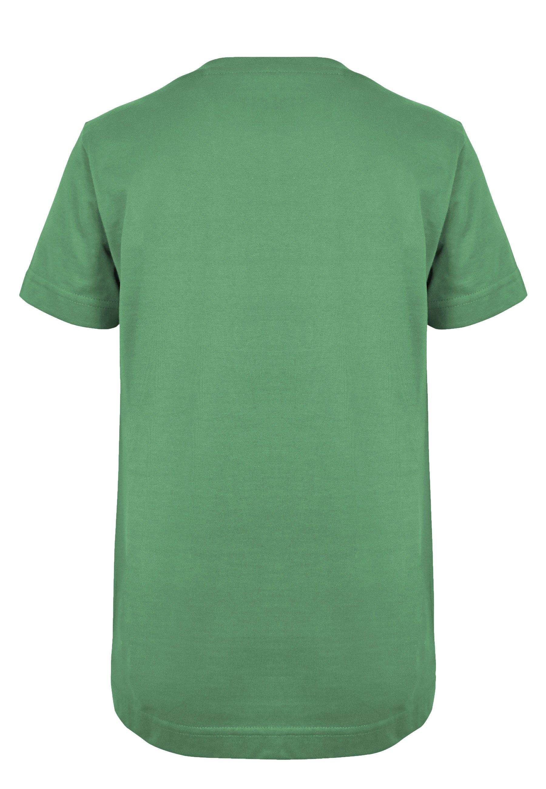 Elkline T-Shirt Monster Comic Monster Brust Print