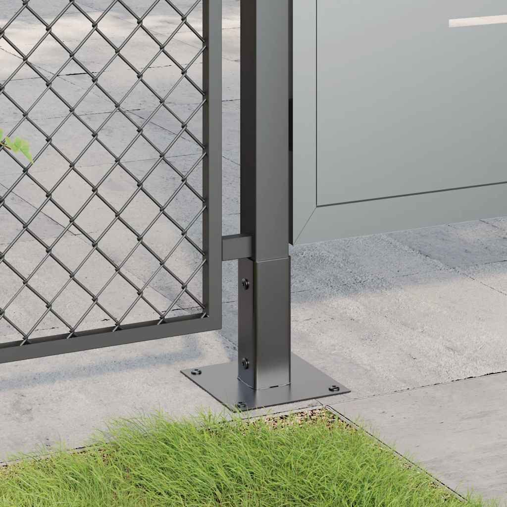 vidaXL Zaunpfosten Pfostenträger Quadrat 4 Stk. günstig online kaufen