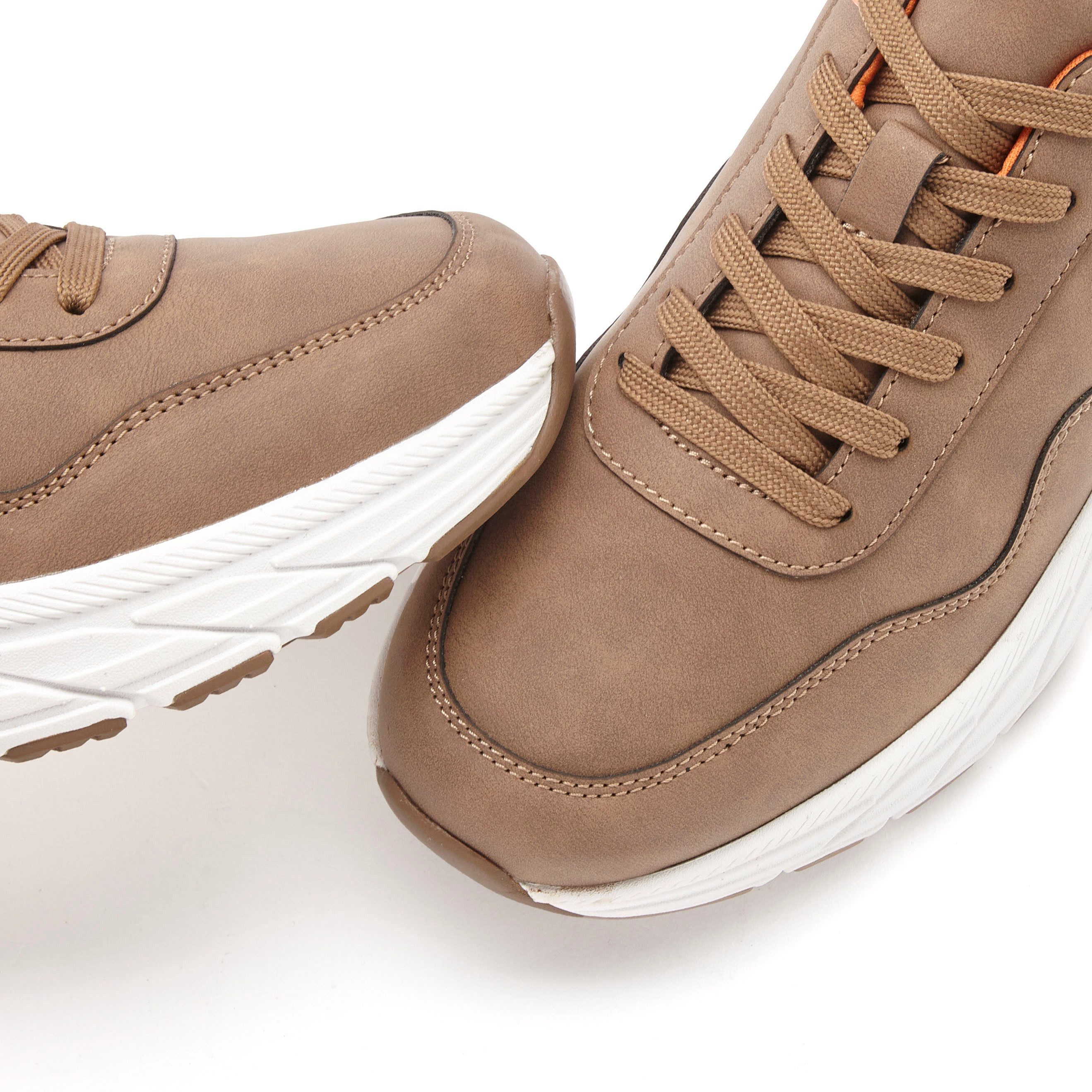 John Devin Schnürschuh, Freizeitschuh, Schnürhalbschuh, Halbschuh, Turnschuh Sneaker mit kontrastfarbenem Innenfutter Unisex VEGAN