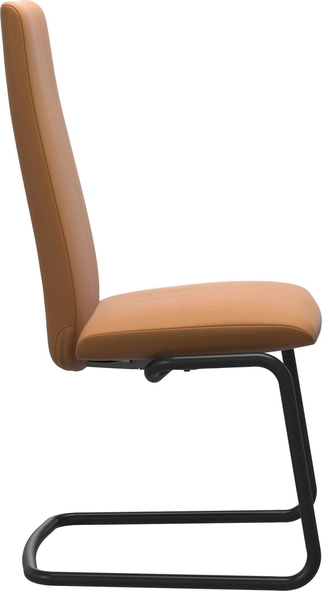 High Polsterstuhl Laurel, Größe aus M, Back, in Schwarz Stahl matt Stressless® Beinen mit