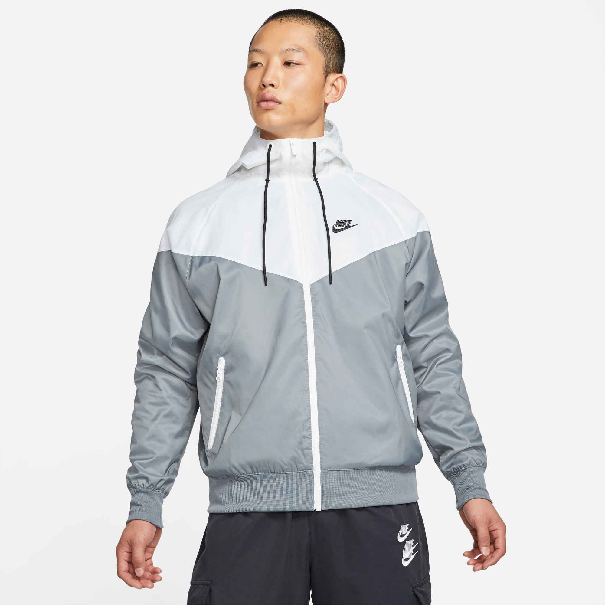 Nike Sportswear Windbreaker M NK WVN LND WR HD JKT mit Mesh-Futter, leichtes Material, mit Reißverschluss
