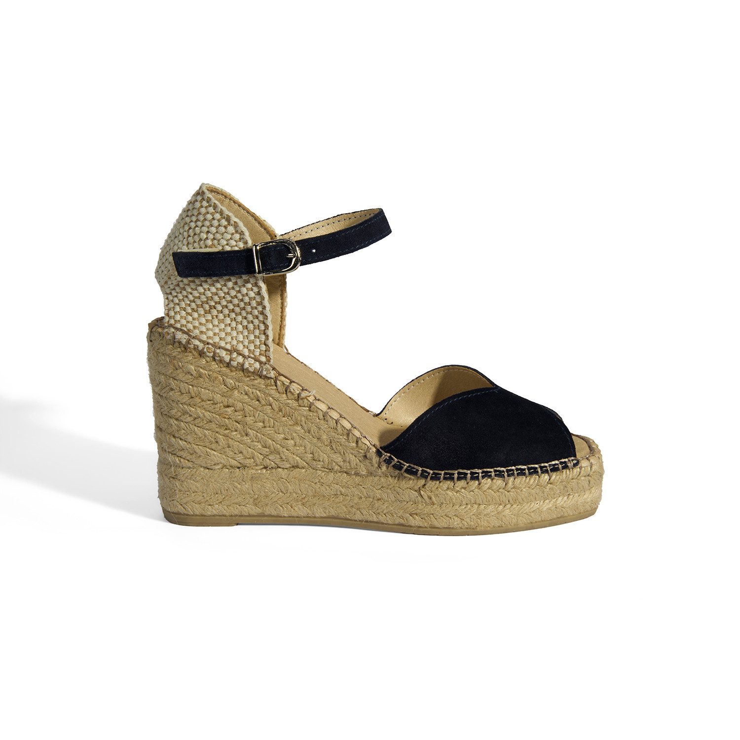 Desa Damen-Slipper – Obermaterial aus Wildleder, Lederfutter, Keilabsatz, Лофери