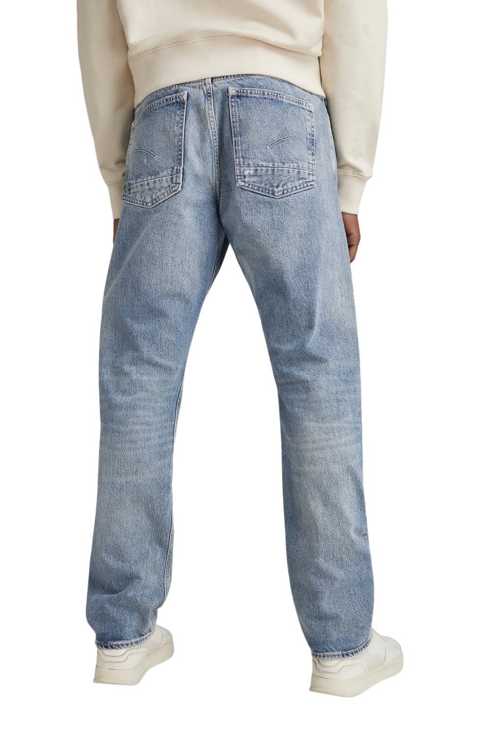 STRAIGHT G-Star Baumwolle RAW REGULAR aus TRIPLE A Straight-Jeans
