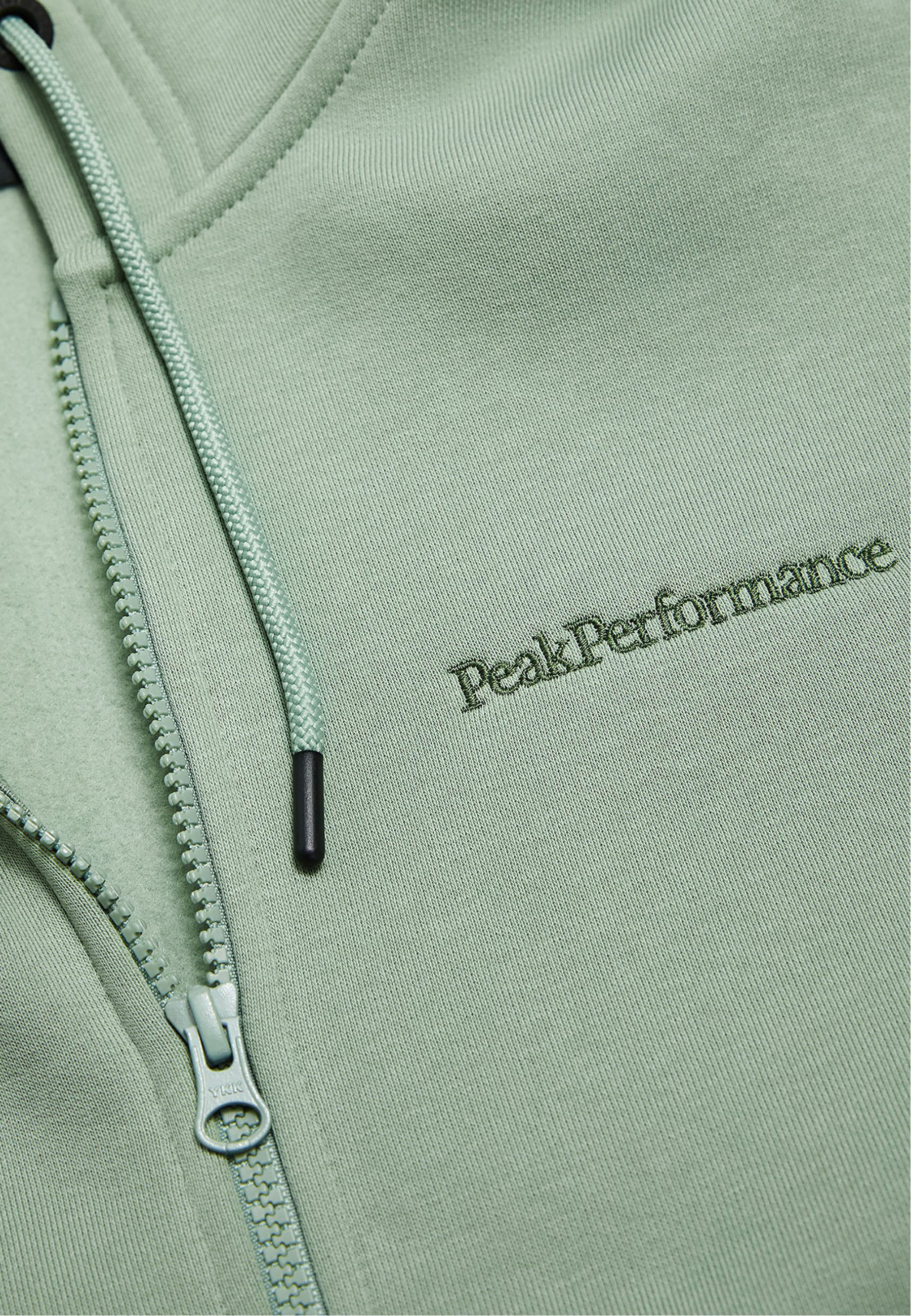 Peak Performance Kapuzensweatshirt M Original Small Logo Zip Hood mit Kapuze
