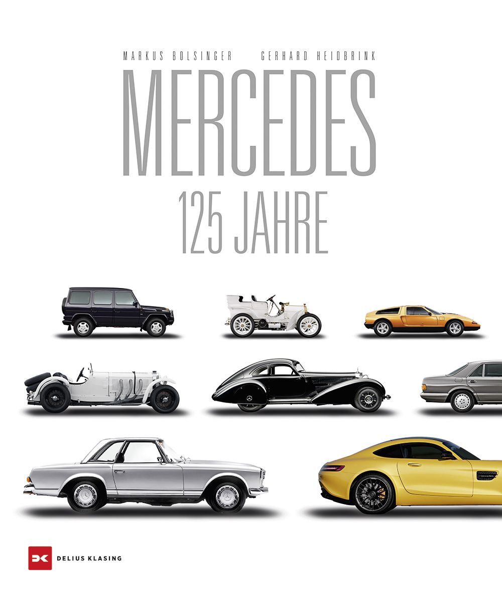 Sachbuch Mercedes 125 Jahre Chronik einer Marke Gerhard Heidbrink