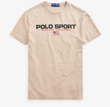 Ralph Lauren T-Shirt POLO RALPH LAUREN FLAG LOGO TEE T-Shirt Shirt Classic Fit Pure Cotton