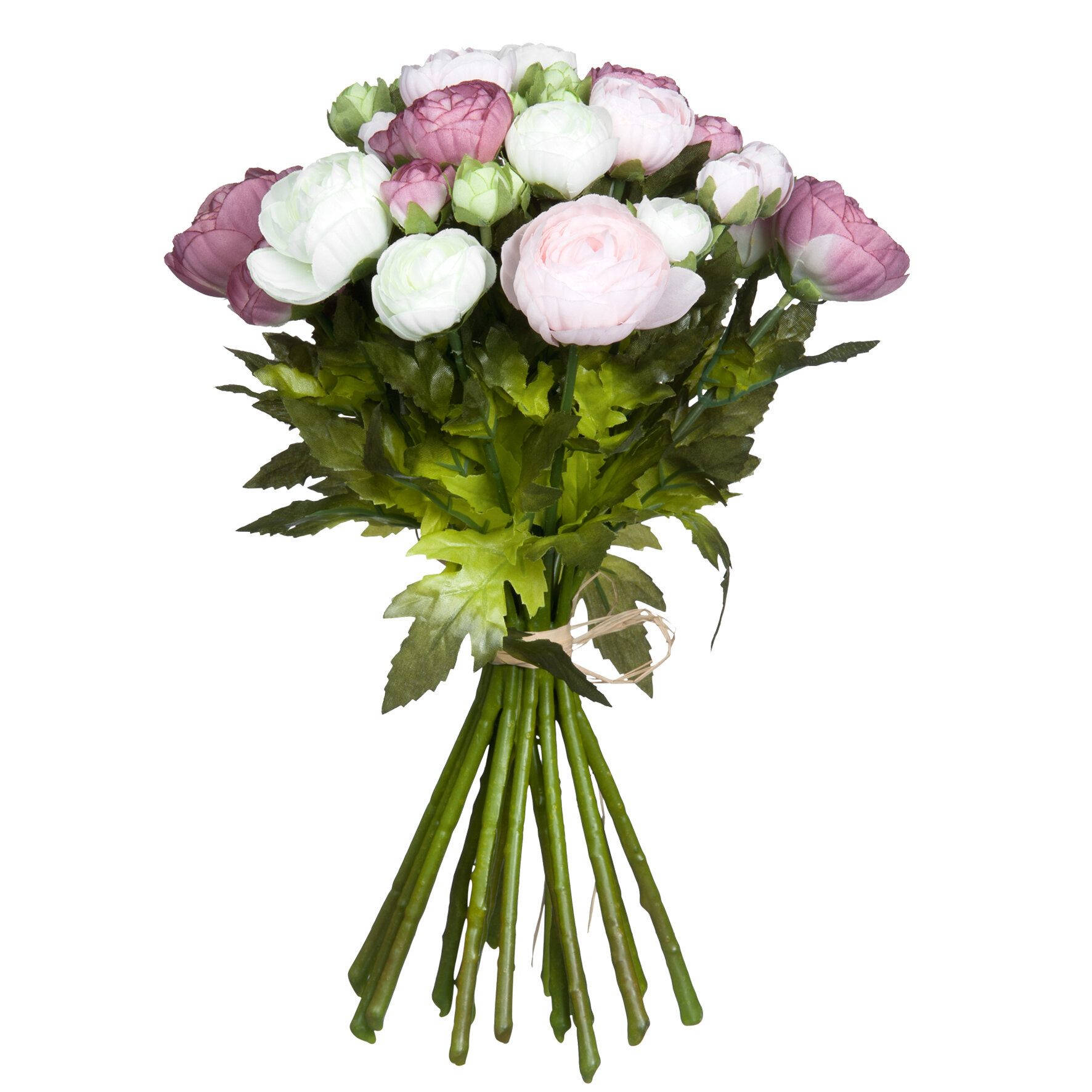 Mica Decorations Hängedekoration Mica Decorations Bukett Ranunculus rosa - l35xd26cm