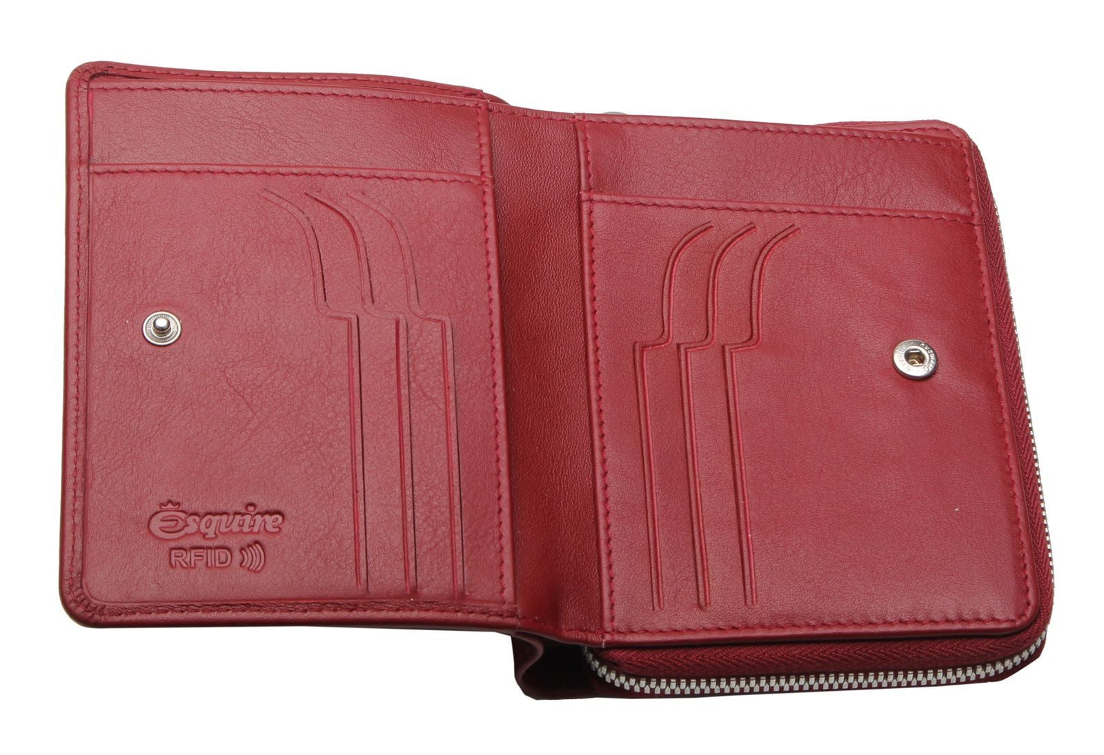 Esquire Geldbörse Wallet, aus echtem Rindsleder mit RFID-Blocker Schutz